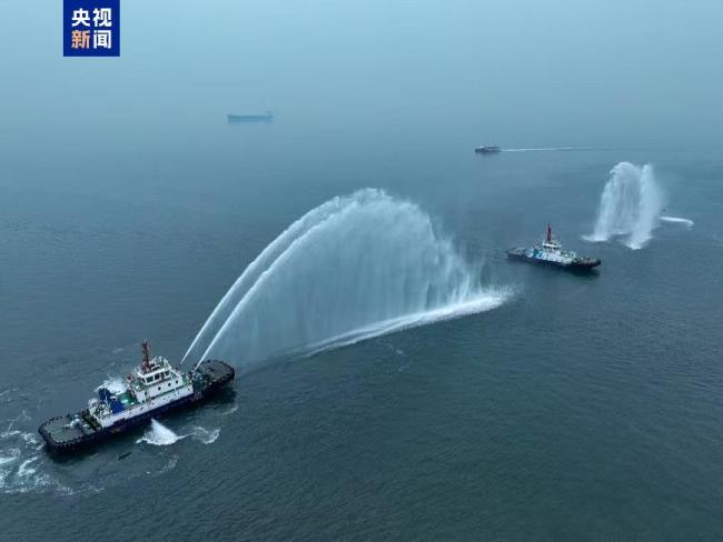 全國首艘氫電拖輪在青島港入列 填補(bǔ)多項(xiàng)國內(nèi)空白