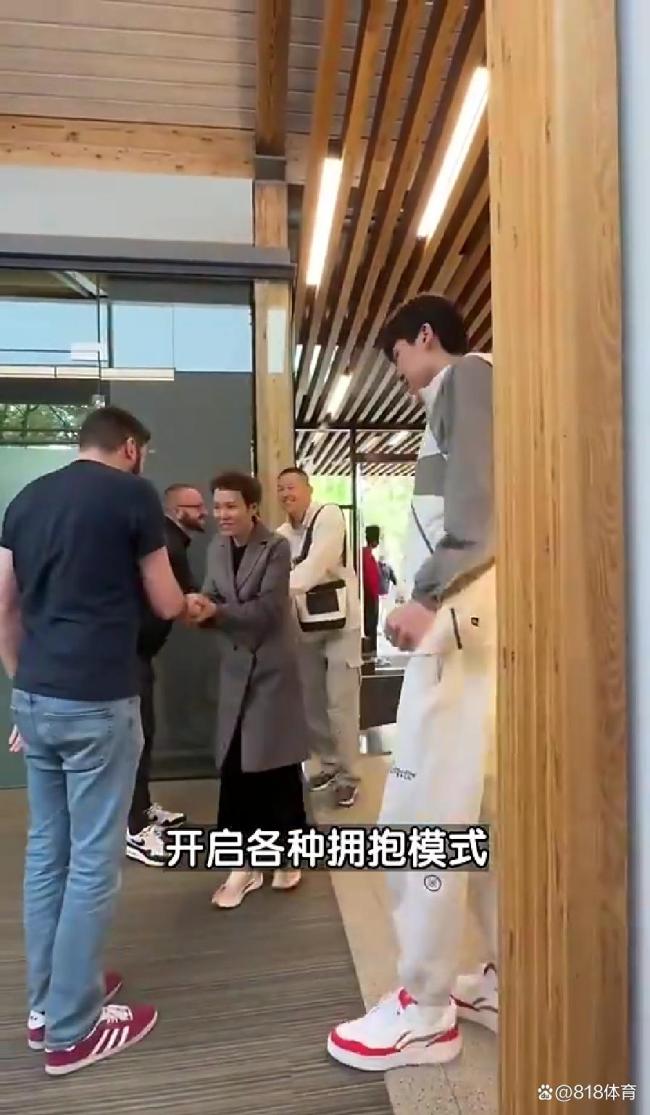 杨瀚森在开拓者的第一天 最高礼遇迎接新秀