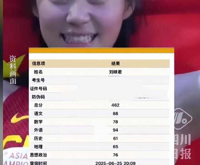 女生高考462分 超北大录取分150多 短跑健将的辉煌逆袭