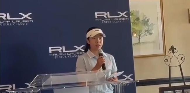 劉國(guó)梁女兒獲高爾夫比賽冠軍