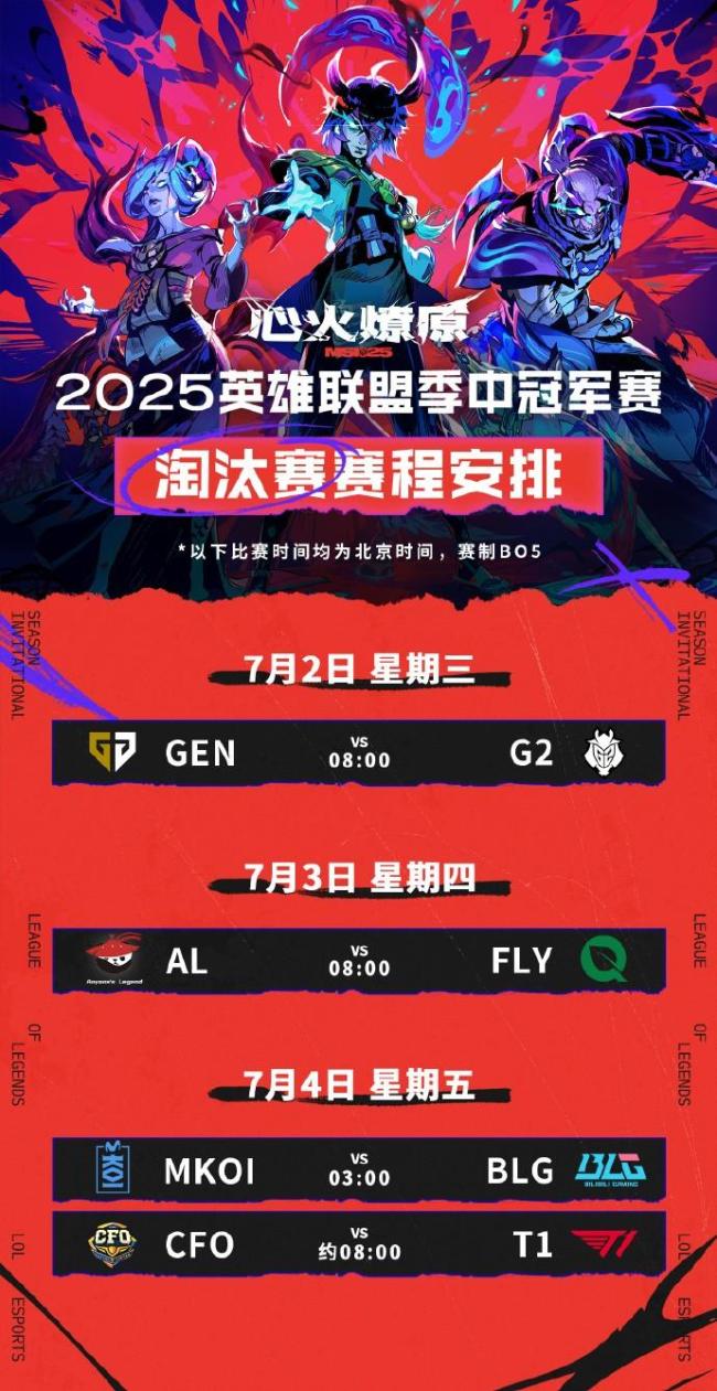 GEN对战G2 淘汰赛揭幕战