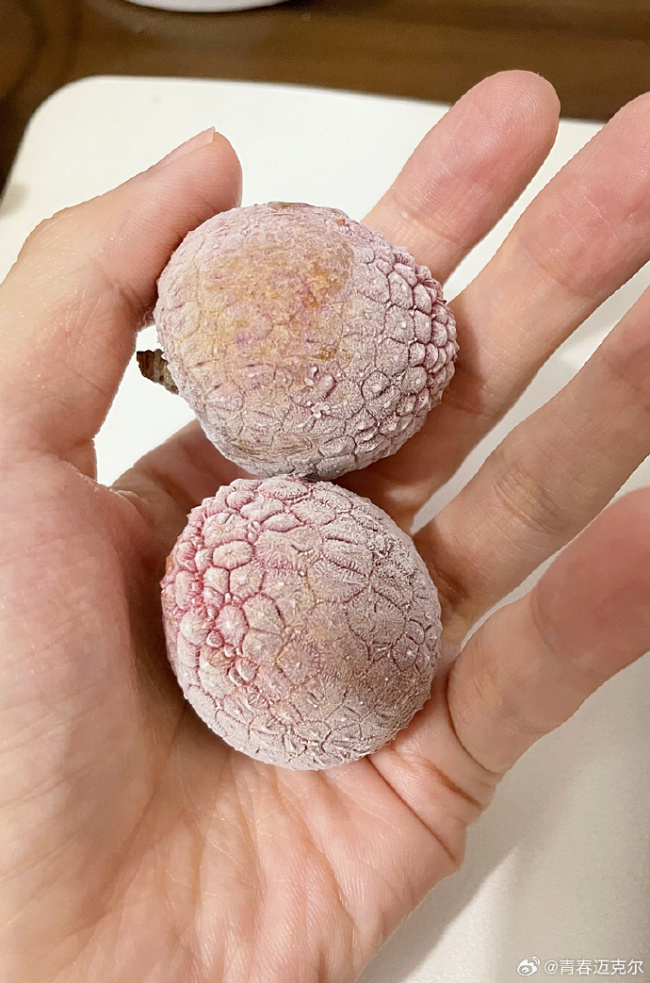 荔枝冻了吃真的好爽！荔枝该怎么保存