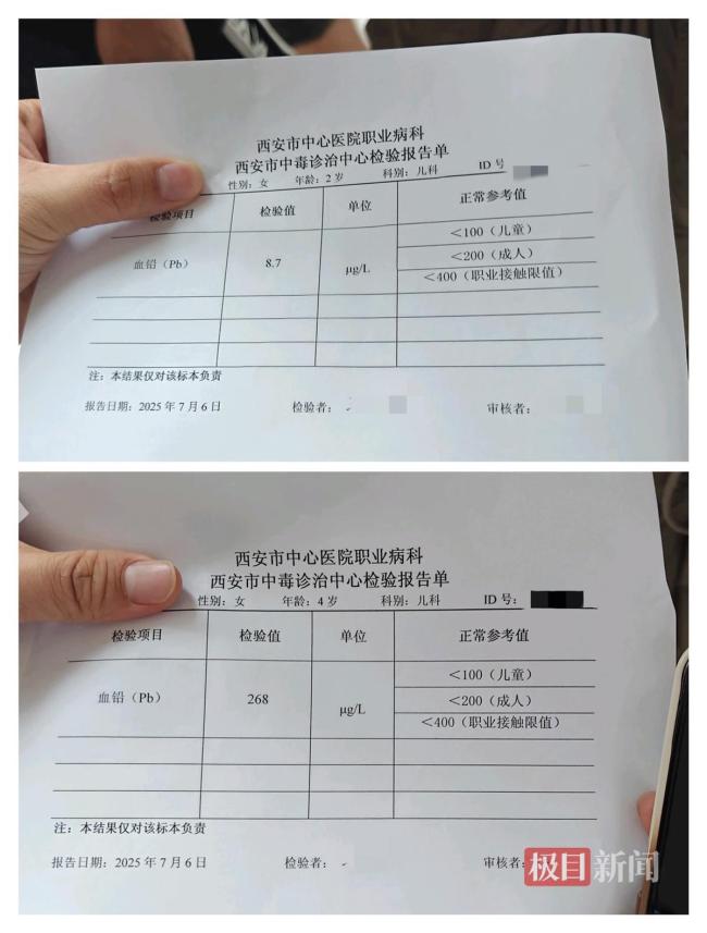 西安中心醫(yī)院再發(fā)布一批天水幼兒血檢數(shù)據(jù) 結(jié)果差異引家長擔憂