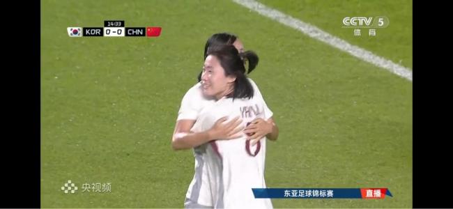 中國女足2-2韓國隊遭“絕平”