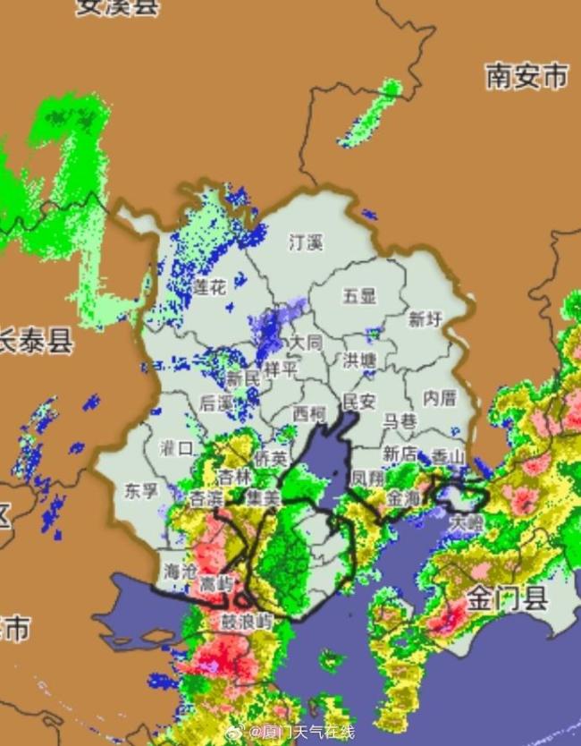 廈門繼續(xù)發(fā)布暴雨藍(lán)色預(yù)警 注意防范次生災(zāi)害