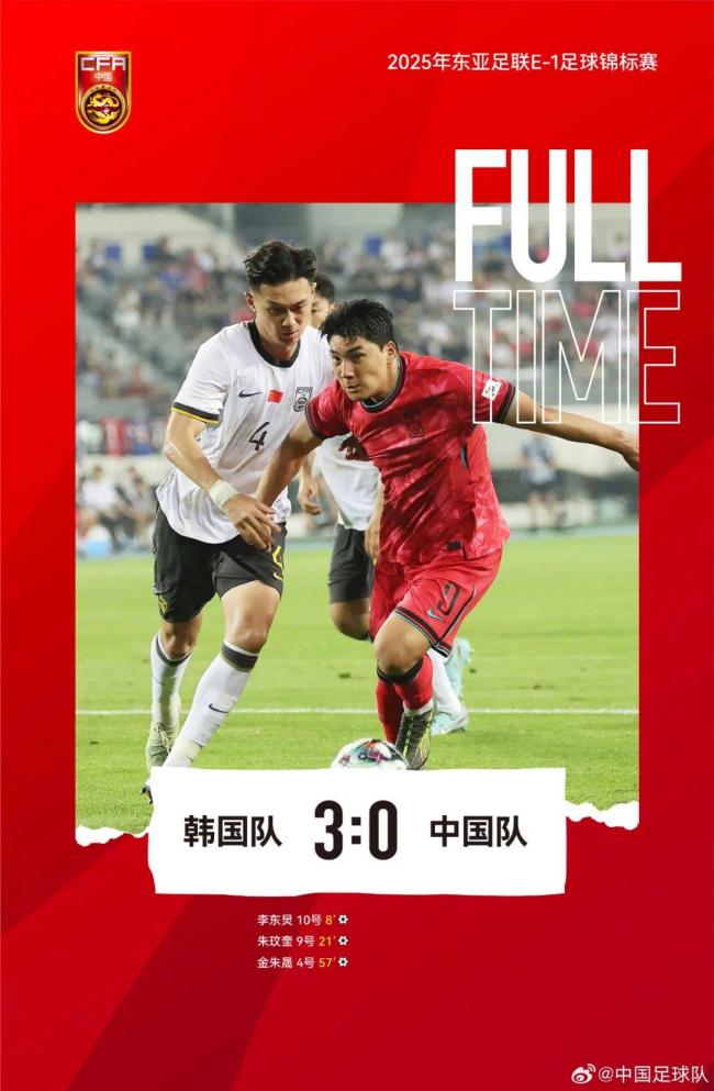 國足上次贏日本還是1998年 東亞杯再負對手