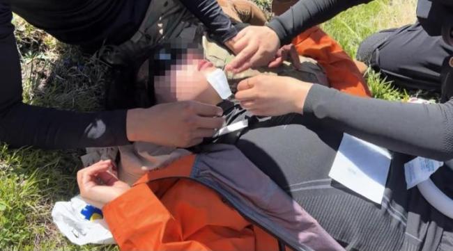 被牛群圍攻游客稱為護狗被撞 挑逗引發(fā)反擊