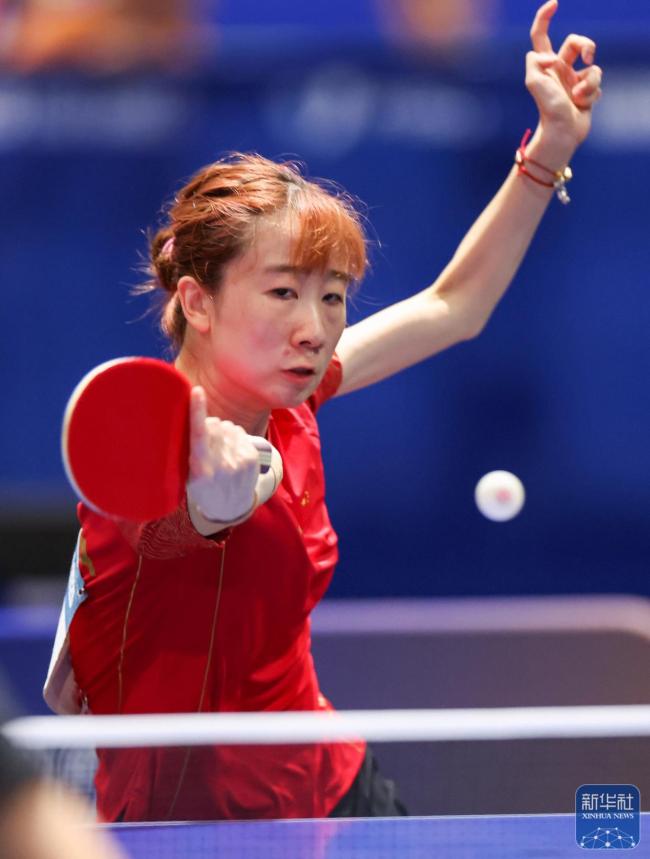 赵尚夺大运会乒乓球女单冠军 4比0战胜对手