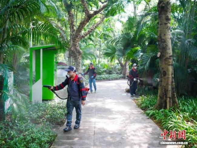 广州多地开展环境卫生整治