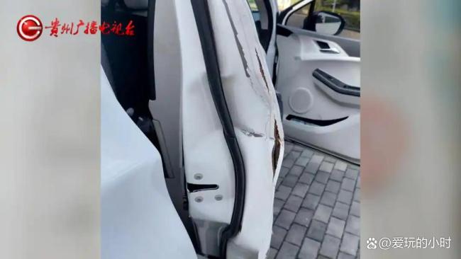女子马路中间开车门造成事故 乘客行为规范引热议