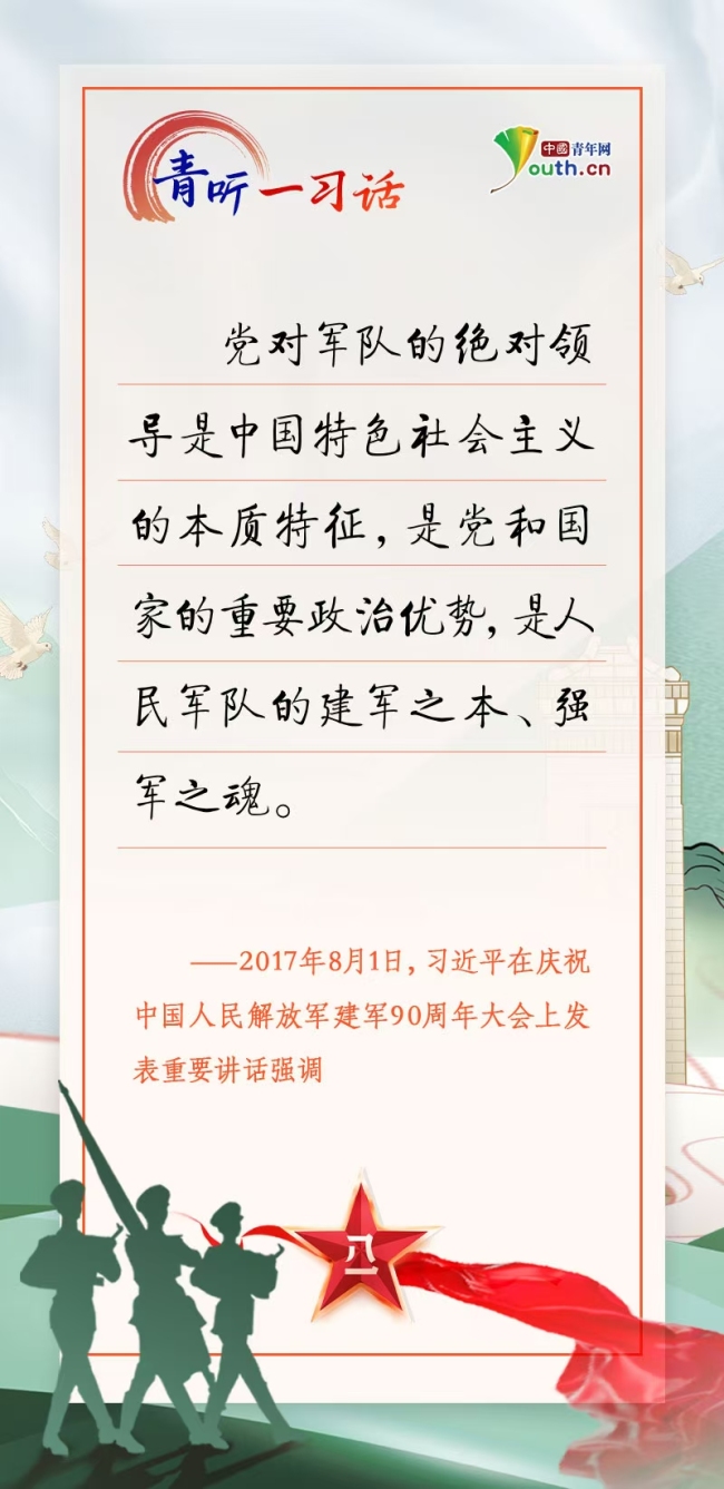 青聽(tīng)一習(xí)話 | 不斷開(kāi)創(chuàng)強(qiáng)軍事業(yè)新局面