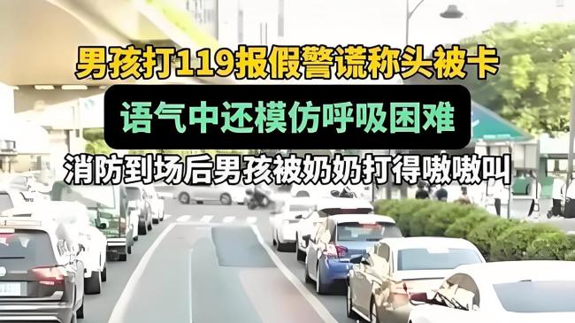 男孩报假警收到暑假作业大礼包 恶作剧代价不菲
