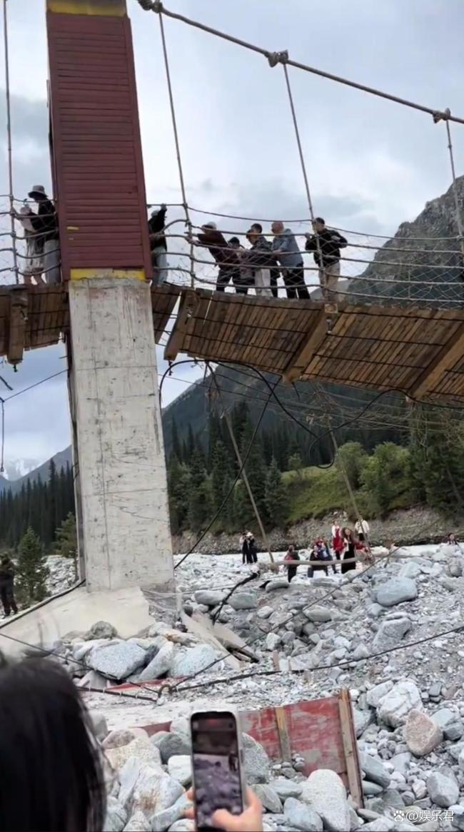 景区桥索断裂军人现场救援多人 悲剧重演引深思