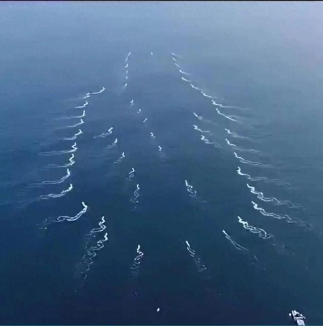 可在南海大量部署无人舰艇！
