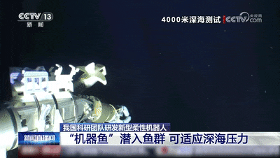 可潜入4000米深海！我国最新研制“机器鱼”来了