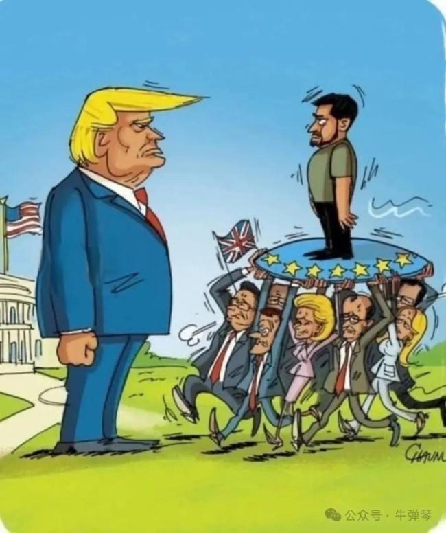 牛弹琴:特朗普现在爱恨交加 和平努力遇挫