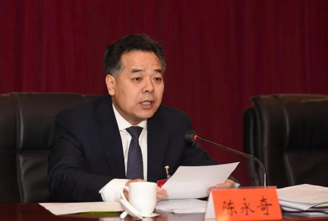 陈永奇任江西省委政法委书记
