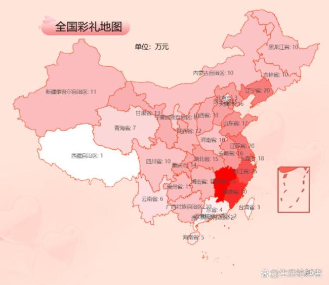 彩礼地图2025版！这些省份要求翻倍了