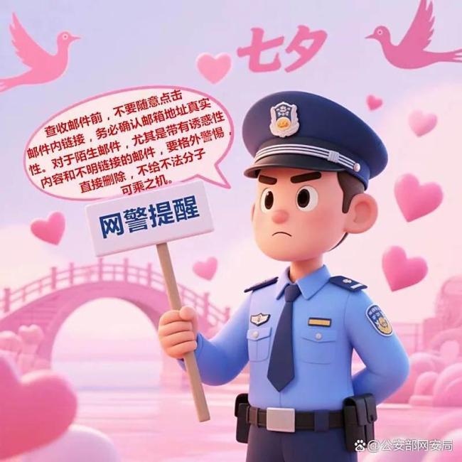 网警这份网络安全清单请查收 防范七夕陷阱