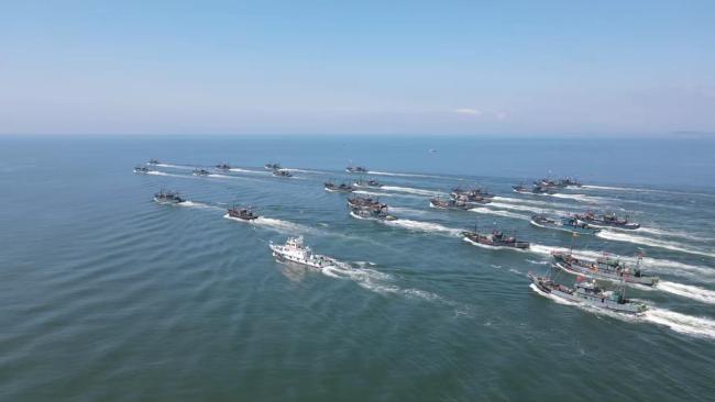 黄渤海区3万余艘渔船争“鲜”出海