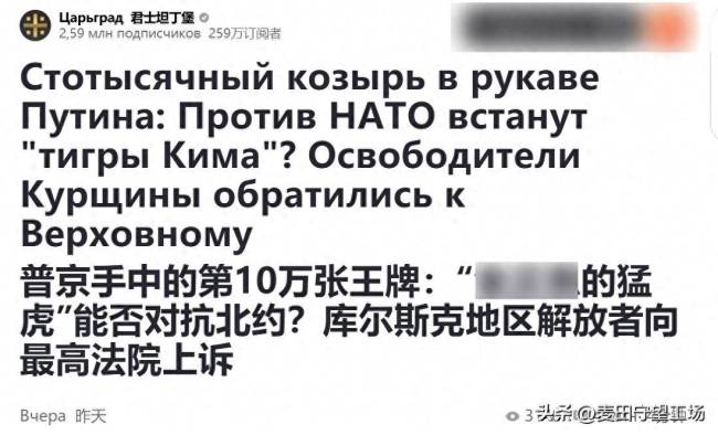 俄乌战场：朝鲜将增兵10万大军？战争进入新阶段