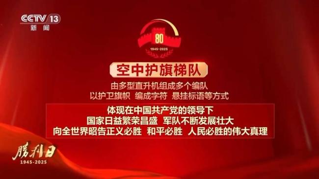 九三阅兵具体安排来了！