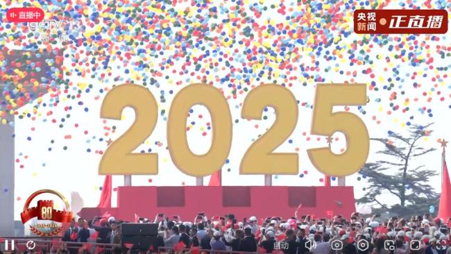 氣球都飄出了和平鴿的樣子 雙8萬致敬抗戰(zhàn)勝利