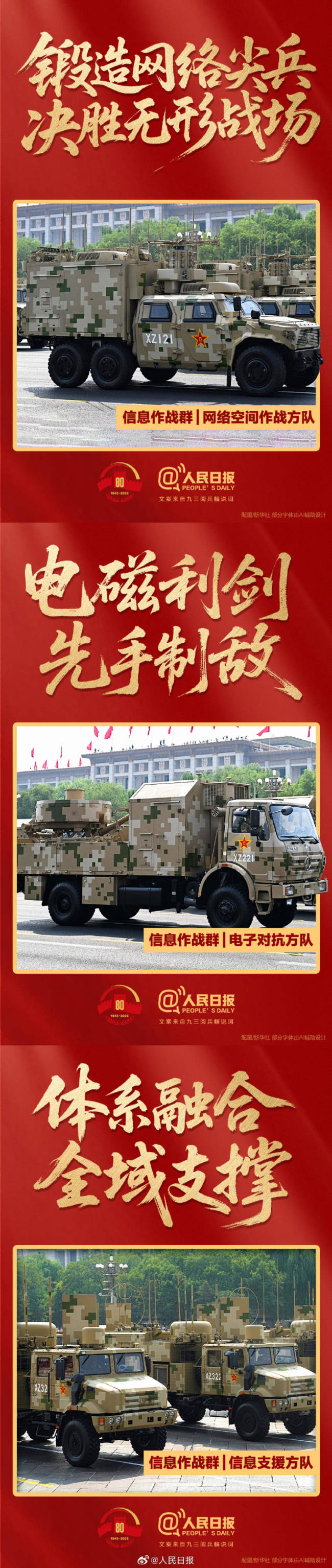 看完阅兵印象最深刻的两个词 铿锵答卷