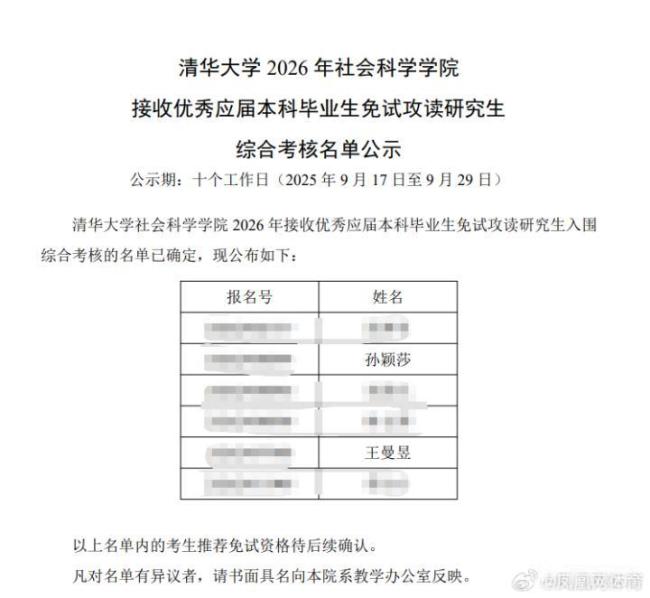 王曼昱清华读研