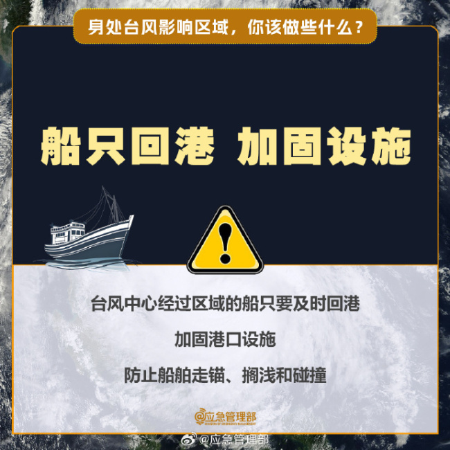 身處臺風(fēng)影響區(qū)域該如何應(yīng)對？