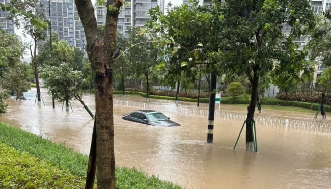 台风“桦加沙”为何引发海水倒灌