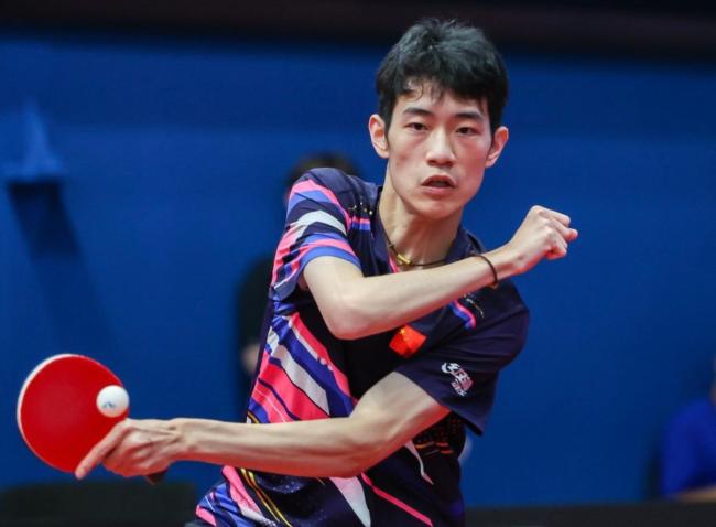 国乒05后新星送张本智和一轮游 陈俊菘逆转胜出