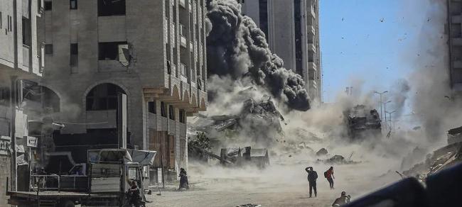 前英国首相布莱尔（Blair）表示有兴趣干预加沙的