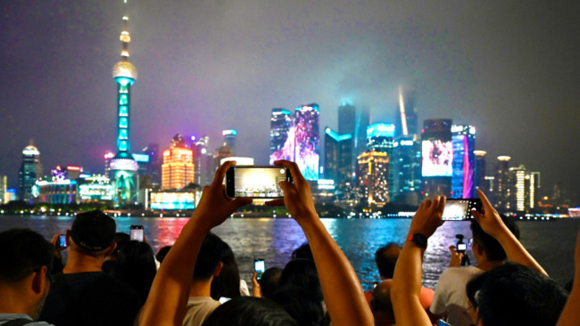 上海外滩夜色醉佳客