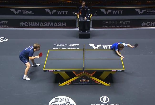 宇田幸矢3比1莫雷加德 日本选手爆冷晋级