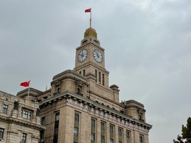 上海海关大楼首次对游客开放