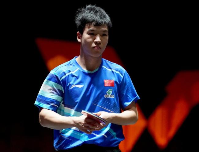 王楚欽4比3向鵬 逆轉(zhuǎn)晉級男單決賽