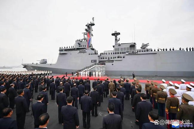 朝鲜驱逐舰内部画面再曝光有何意味 展示重大改进