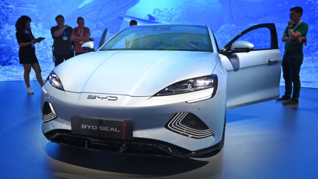 英国成为比亚迪最大的海外市场