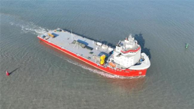 全球最大固体火箭引力一号再问苍穹 黄海晨光中的航天壮举