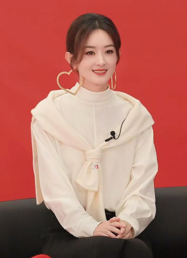 赵丽颖被问是儿子暖还是羊绒暖