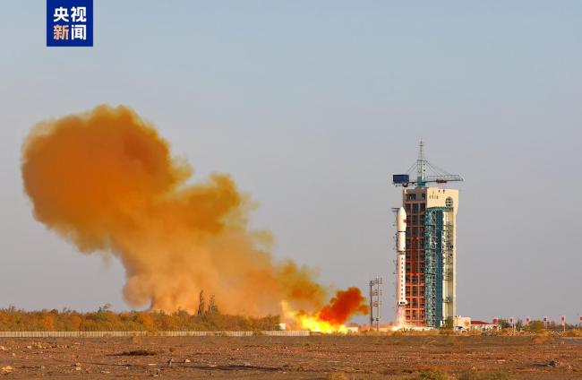 我國成功發射試驗三十一號衛星