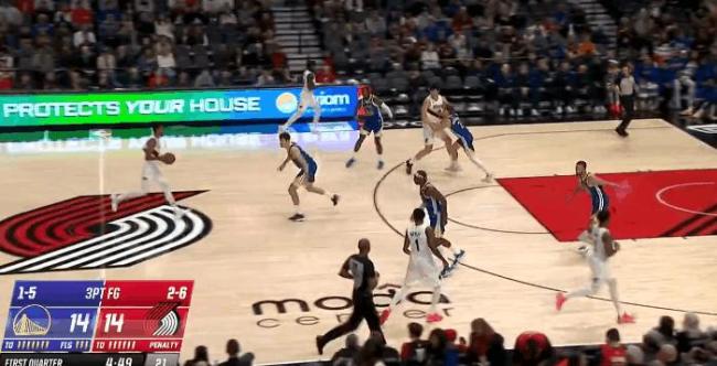 杨瀚森9分6板1助1帽 季前赛表现亮眼