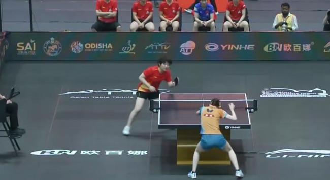 国乒女团3-0日本夺亚锦赛冠军 完美收官