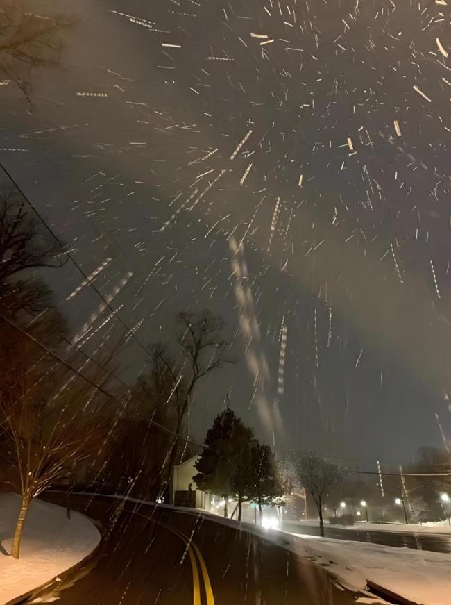 哈尔滨下雪了 雨雪天气来袭