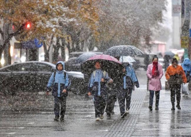 多地下雪了一夜入冬