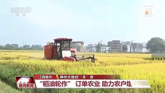 稻浪翻滾、瓜果飄香 神州大地好“豐”景