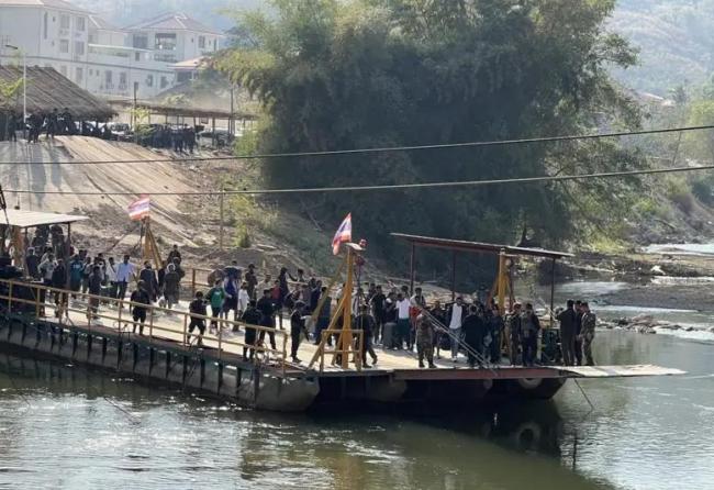 缅甸军方引爆KK园区 电诈人员出逃 罪恶帝国覆灭