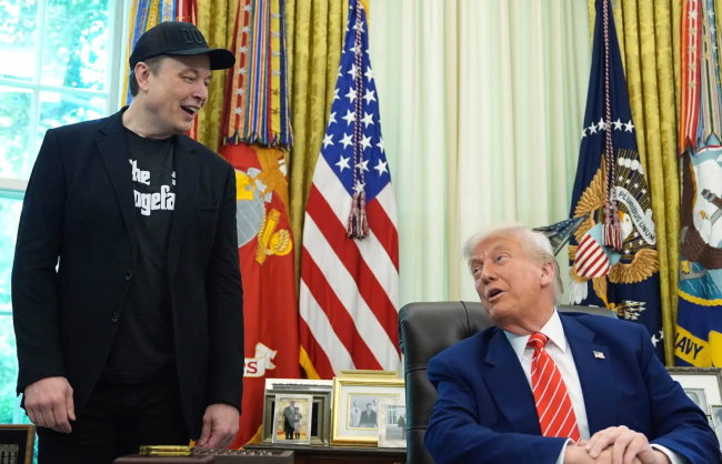 特朗普談與馬斯克的關(guān)系 緊張緩和