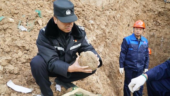 北京警方集中销毁废旧爆炸物品228枚 消除公共安全风险
